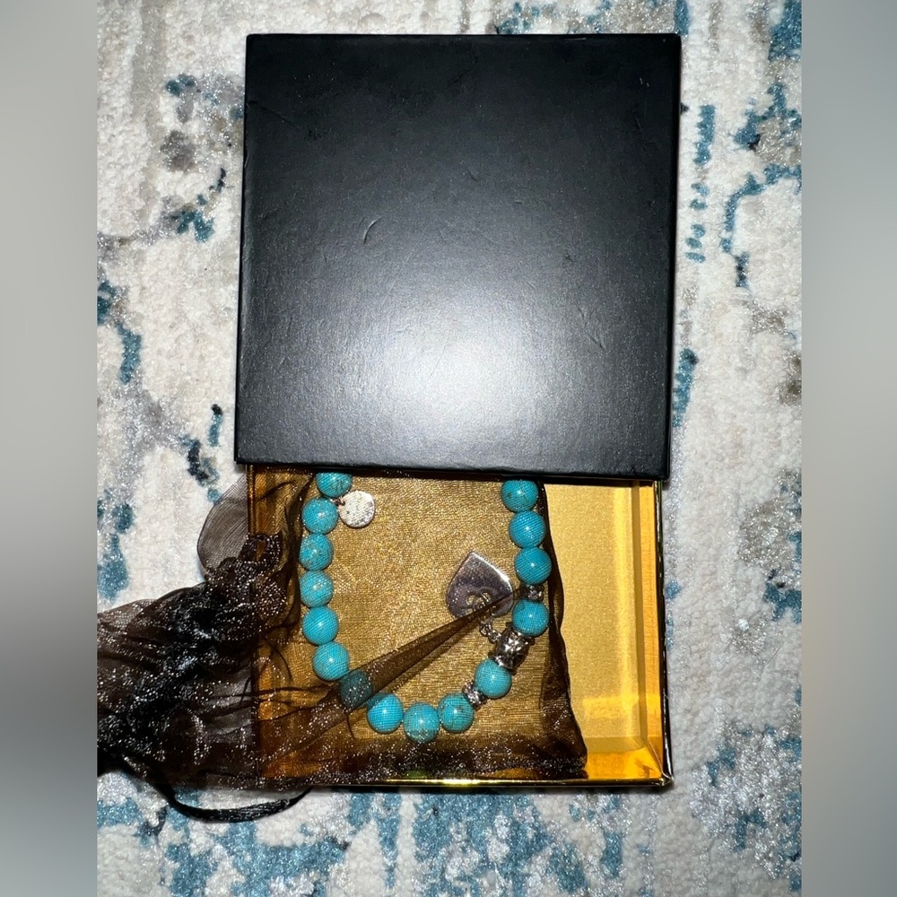 Aphrodite’s Blue Gemstone Bracelet